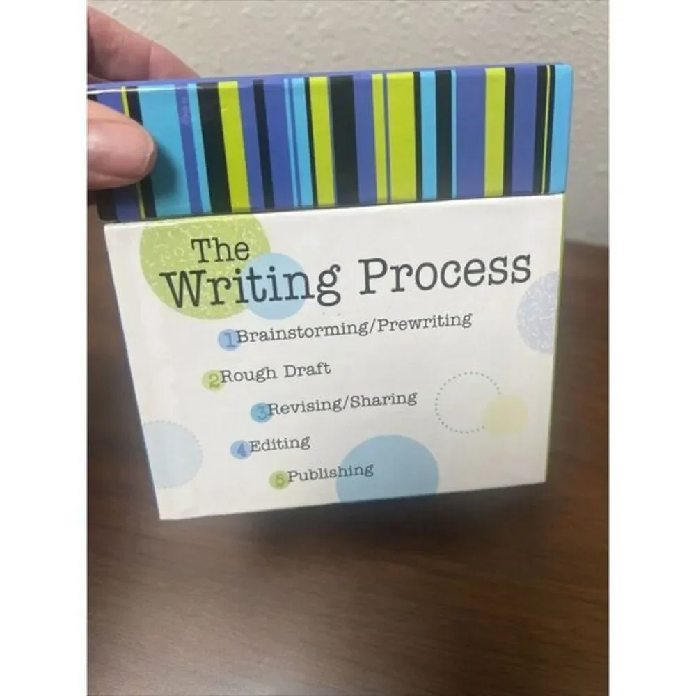 Learning Resources Writers Block‎ Cube Prompts Classroom/Tutoring/Homeschool EUC